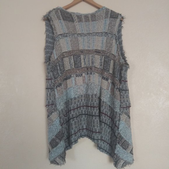 BKE Sleeveless Knit Duster Women's Medium - Picture 5 of 6